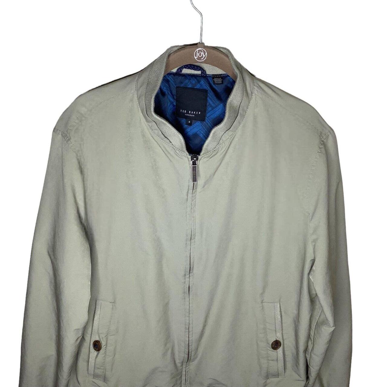 Ted baker grey bomber on sale jacket