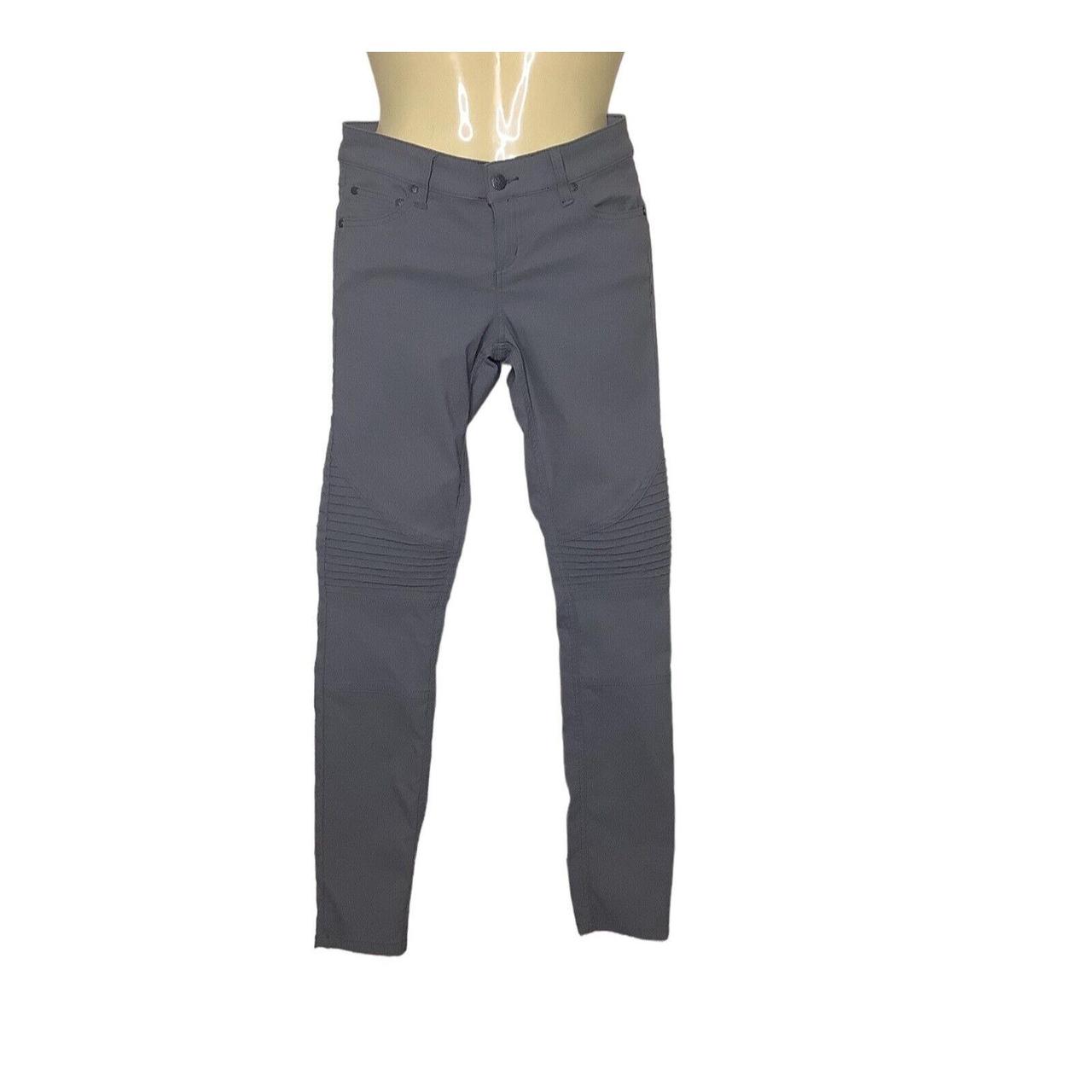 Prana “Breanna Light Gray Moto Pants Size - Depop