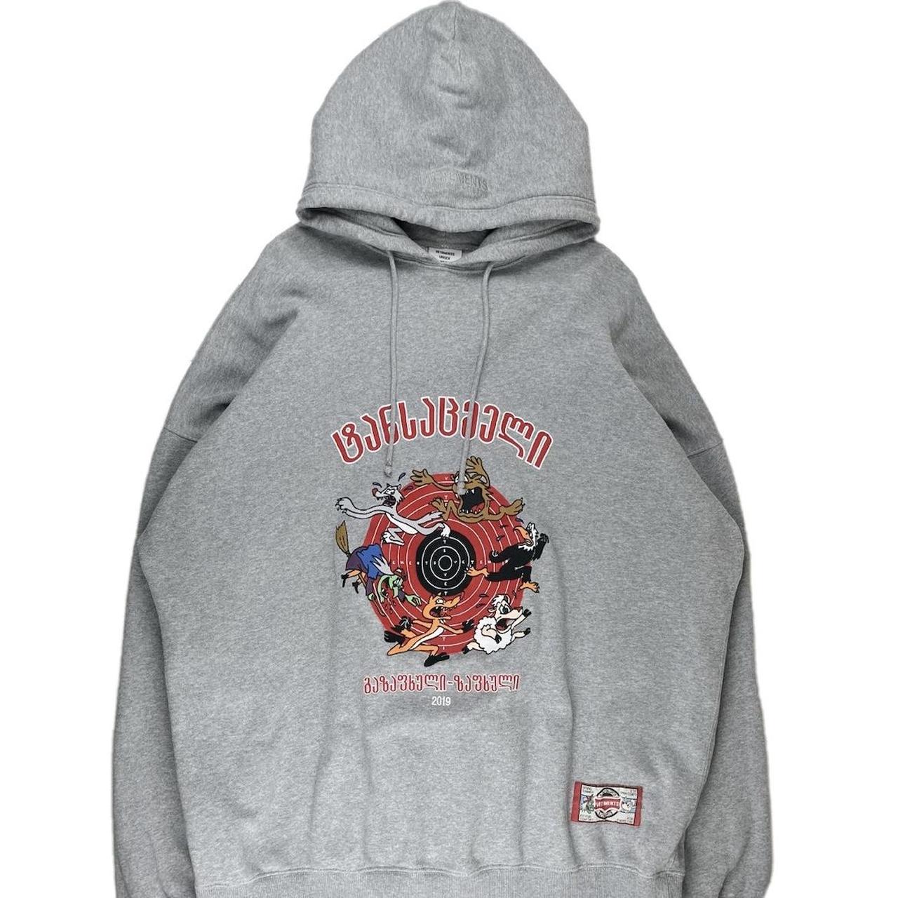 Vetements cartoon store hoodie