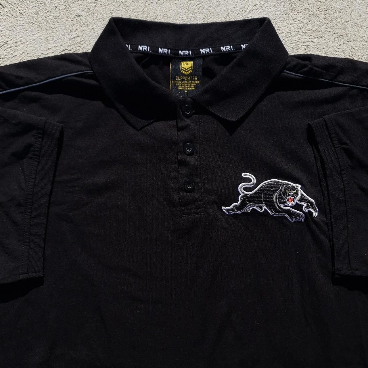 : NRL Penrith Panthers Polo Shirt Nice light... - Depop