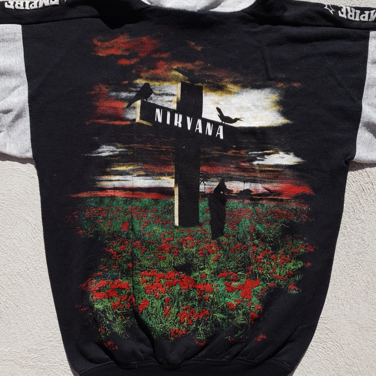 NIRVANA NEVERMIND EMPIRE 90s スウェット NIRVANA NEVERMIND EMPIRE 90s スウェット