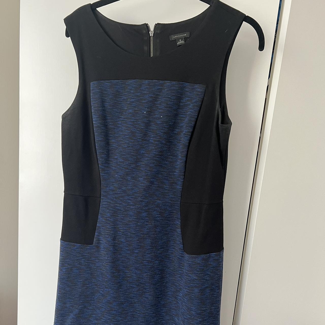 Ann Taylor Soft Shift Dress Size Us 4, Uk 8 - Depop