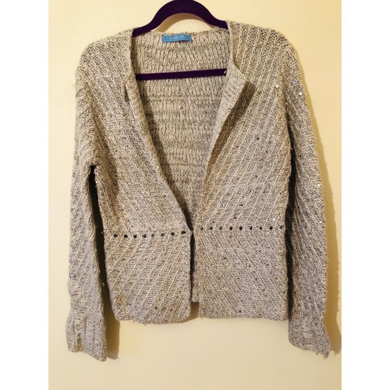 Aphorism TK Maxx Off White Silver Sequin Depop