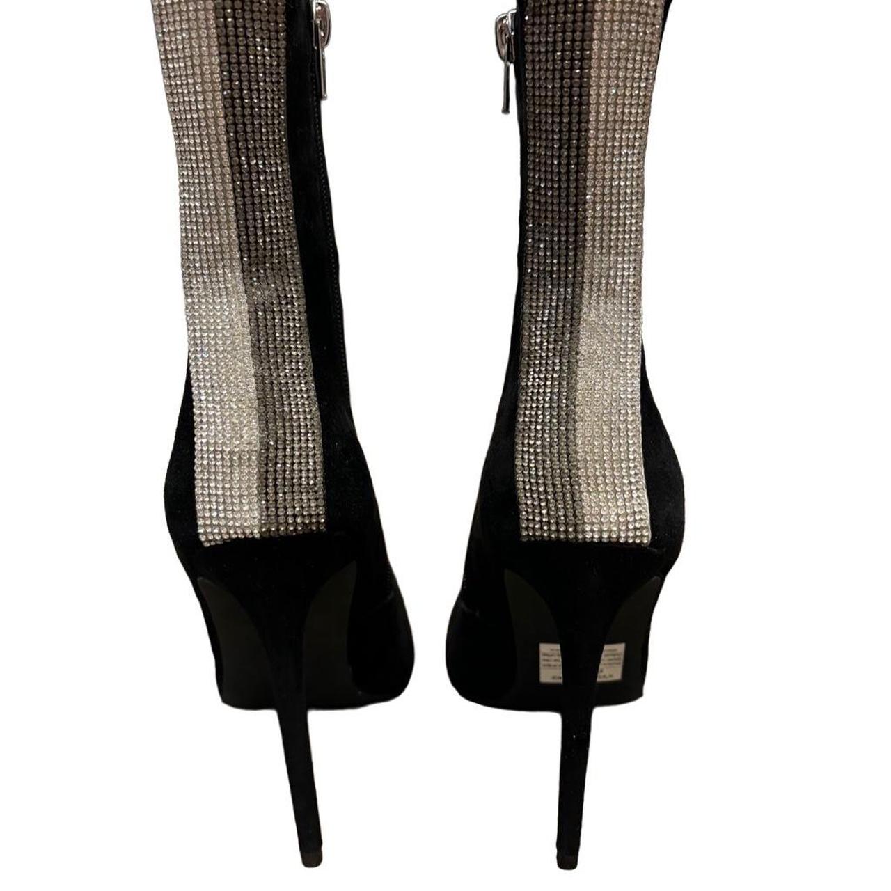 NWT Steve Madden Black Suede Boots with Depop