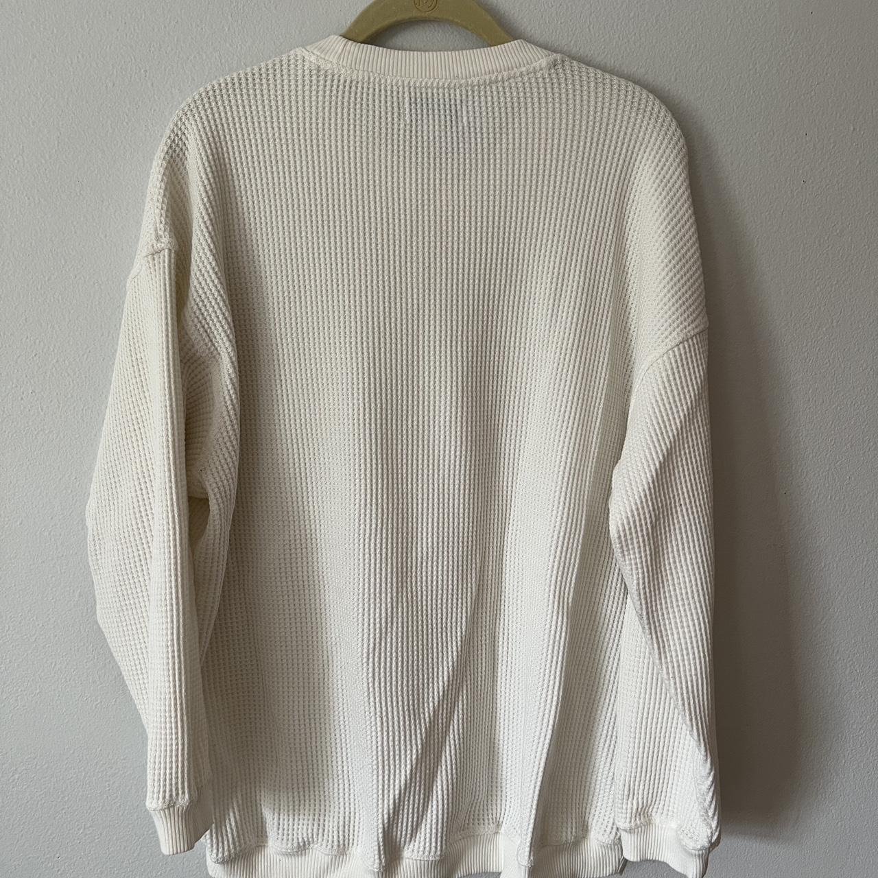Aerie Women's White Jumper Depop