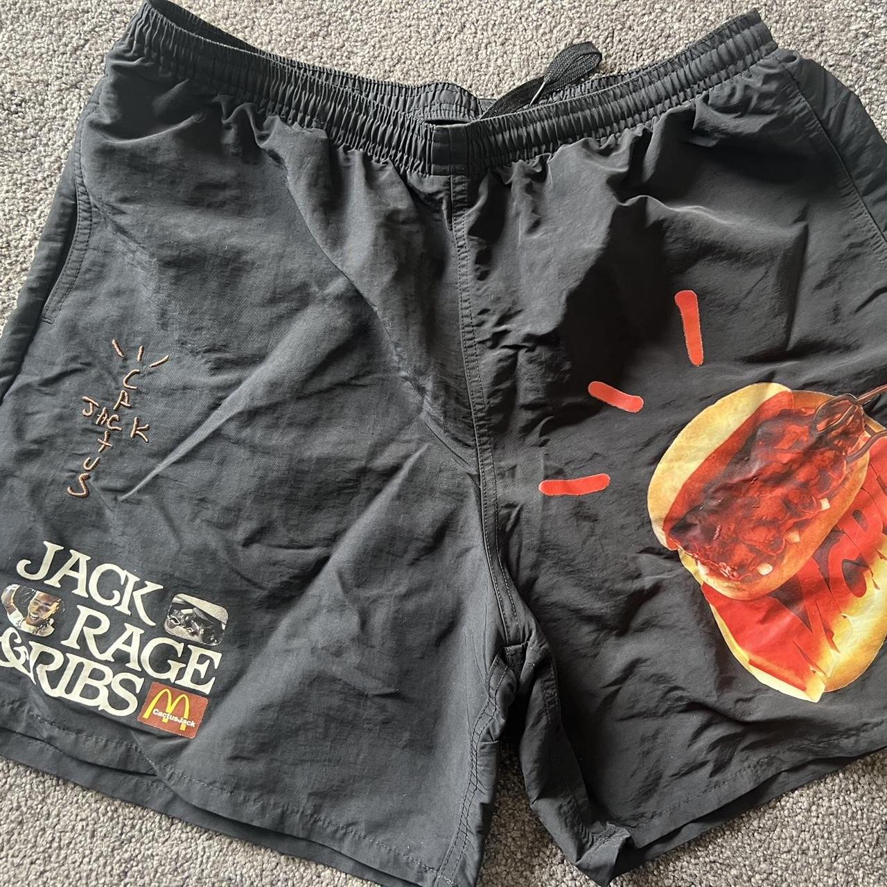 Travis Scott good Cactus Jack Running Wild Shorts Size XL