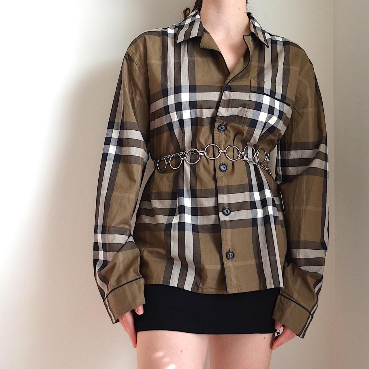 Vintage burberry shirt clearance depop