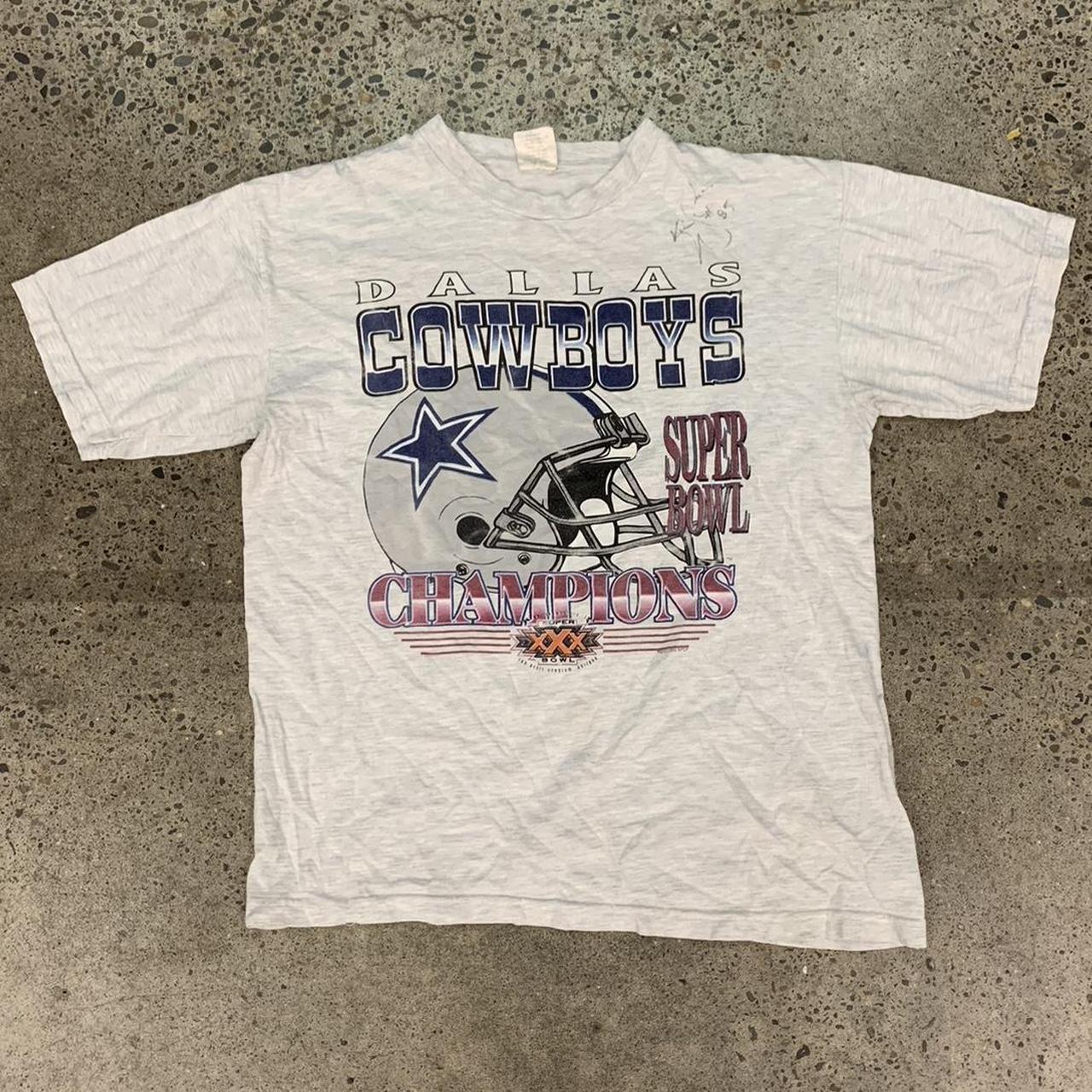 Vintage 1995 Dallas Cowboys Super Bowl Champions - Depop