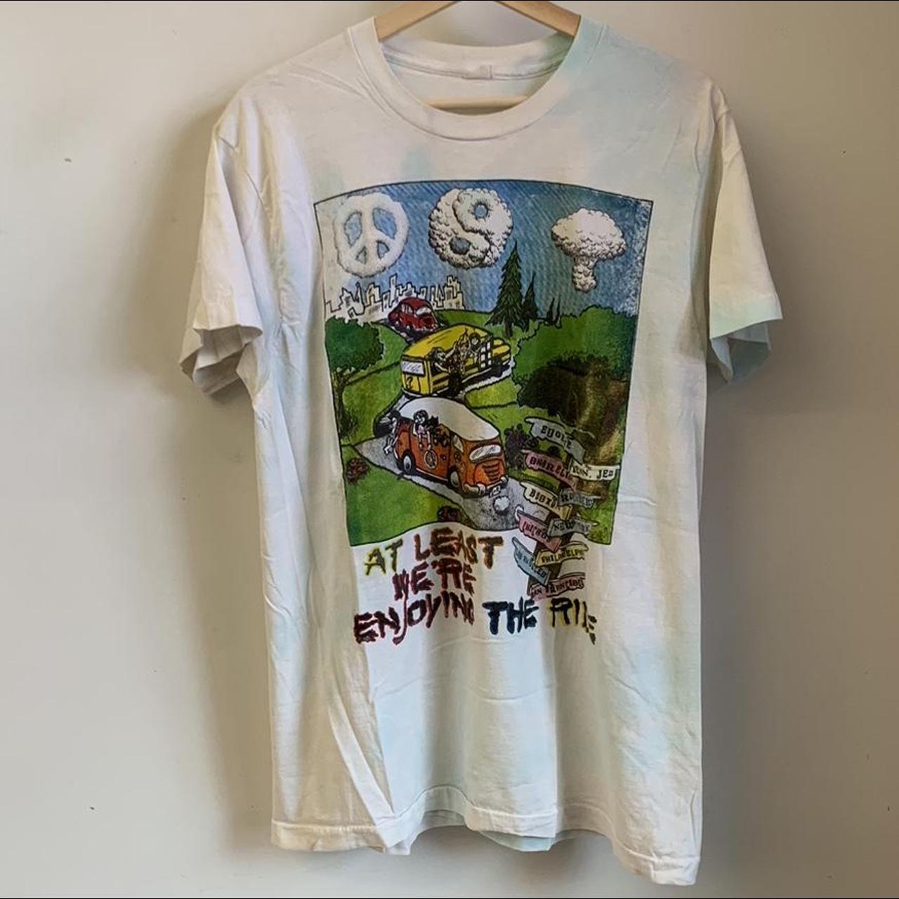 Grateful Dead vintage band tee shirt. Spring tour - Depop