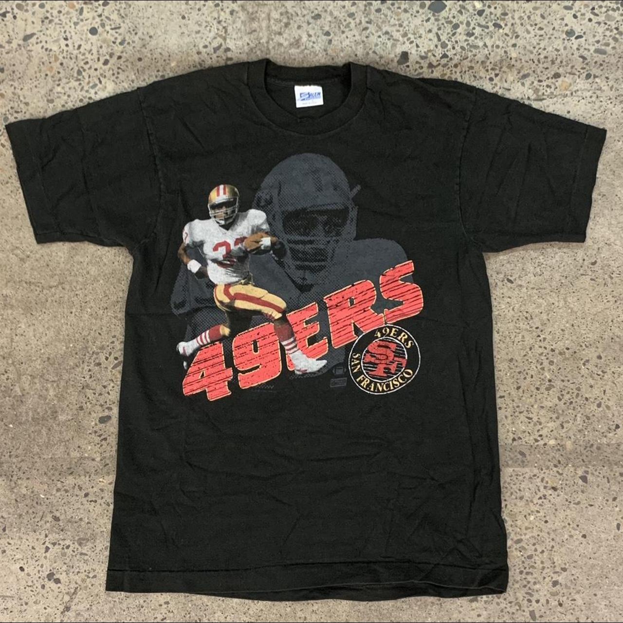 San Francisco 49ers Black Shirt Vintage looking - Depop