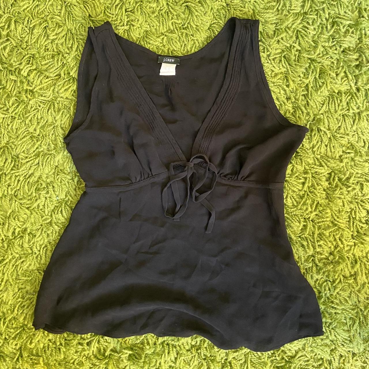 j crew tank top. perfect for going out. no size tag,... - Depop