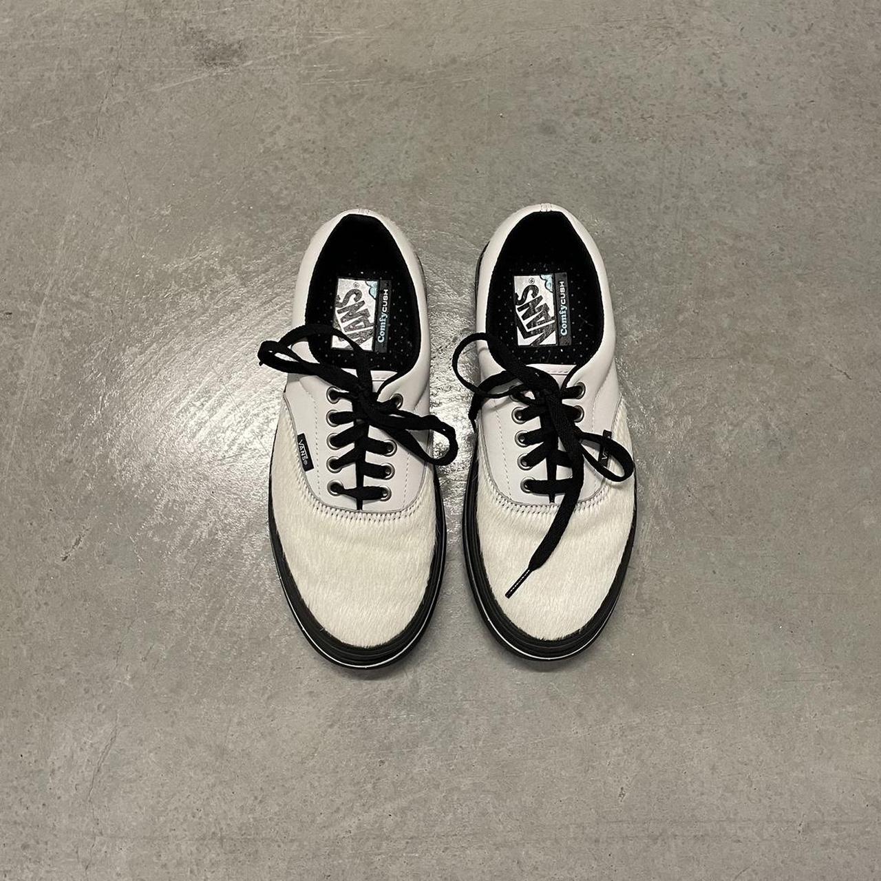 Platform vans outlet with fur