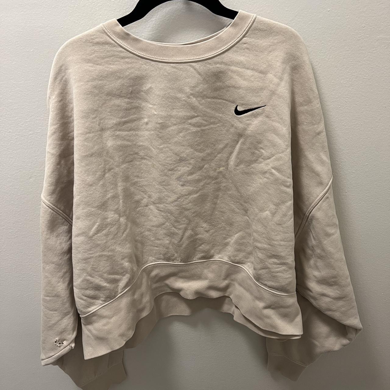 Beige nike best sale crewneck vintage