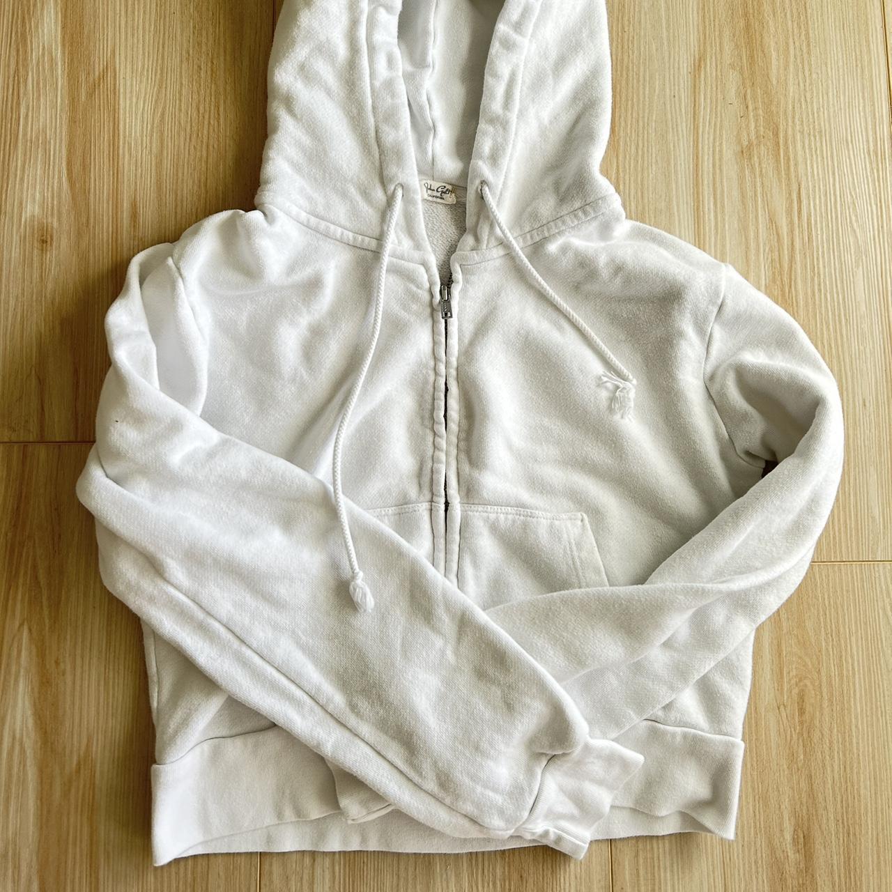 Brandy melville white discount hoodie