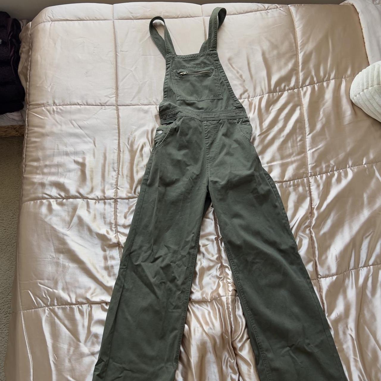 Forever shops 21 green overalls