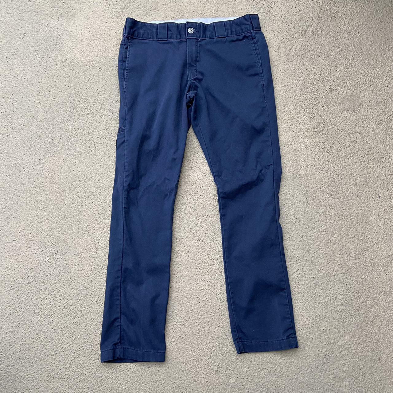 Dickies Blue Pants 32x30 - Depop