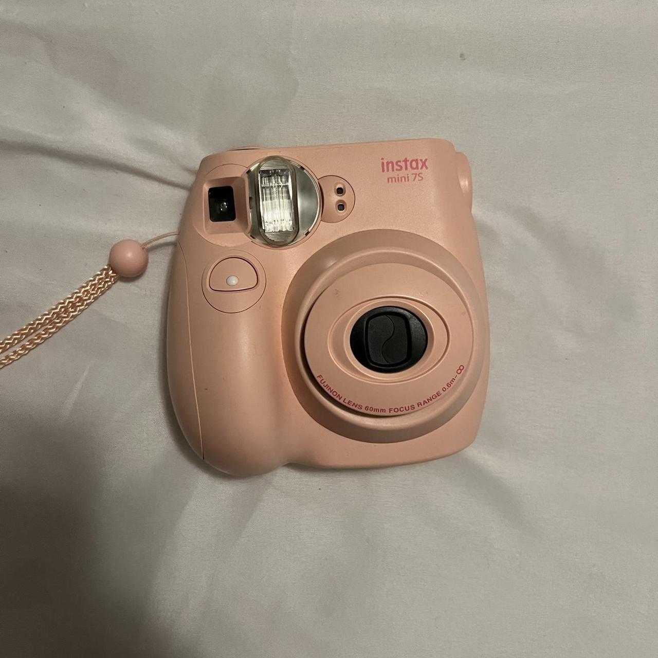 Fujifilm Instax Mini 8 pink Polaroid camera. First - Depop