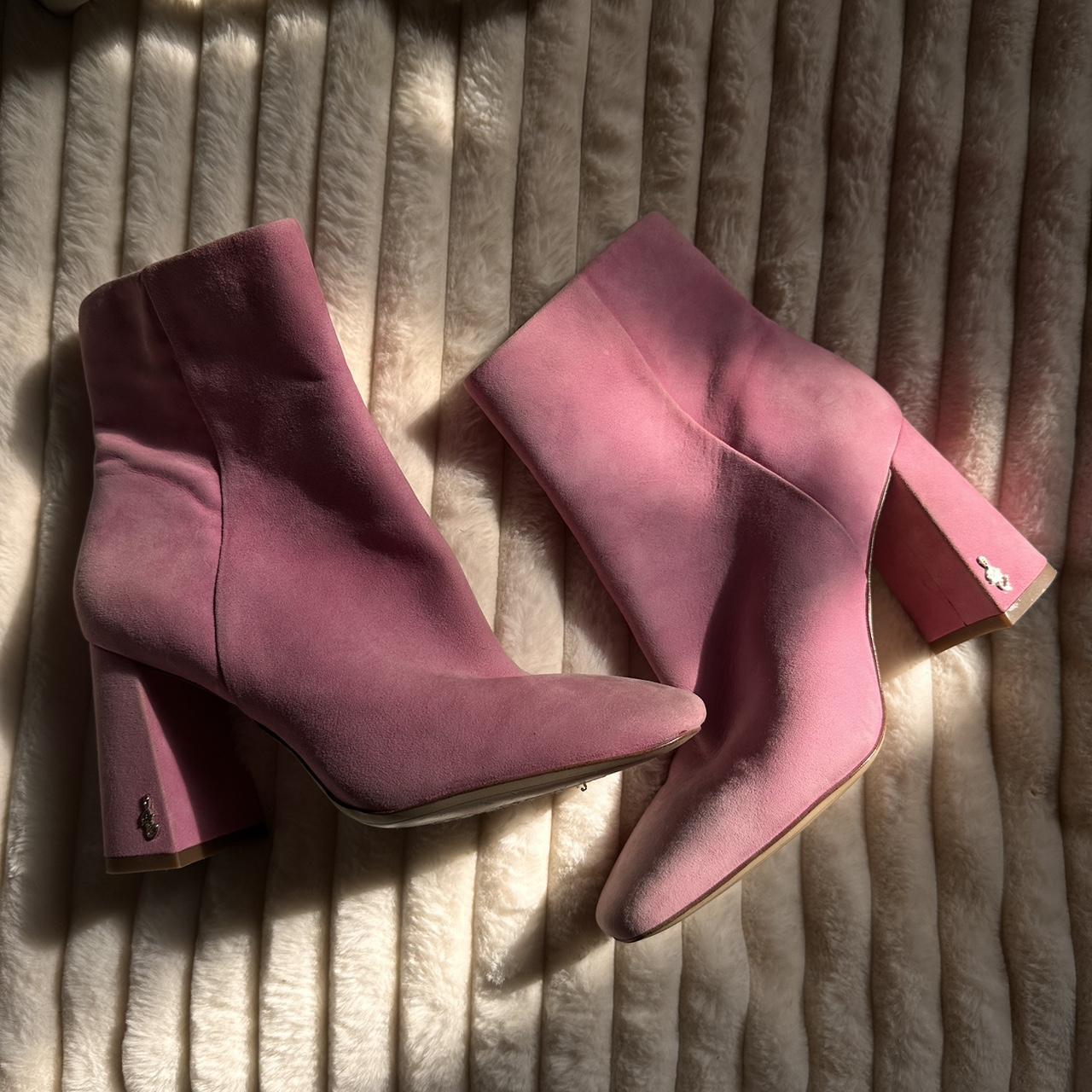 Pink Boots Sam Edelman - Depop