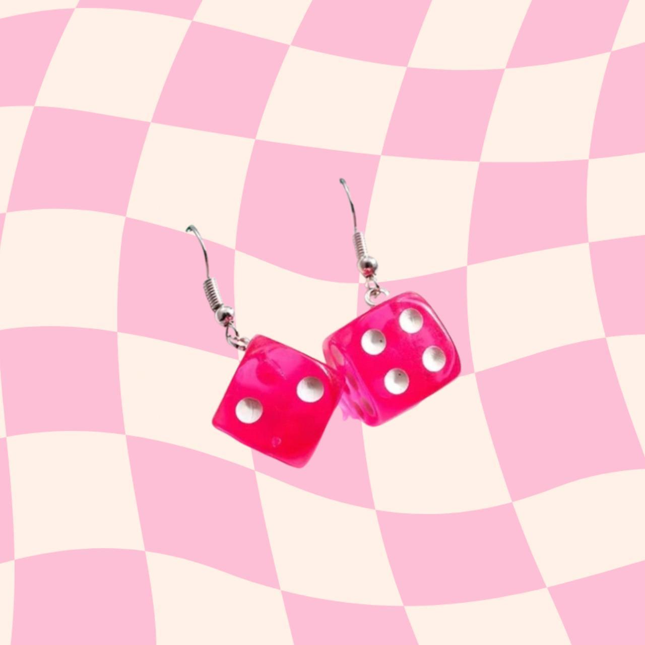 Women's White and Pink Jewellery Depop