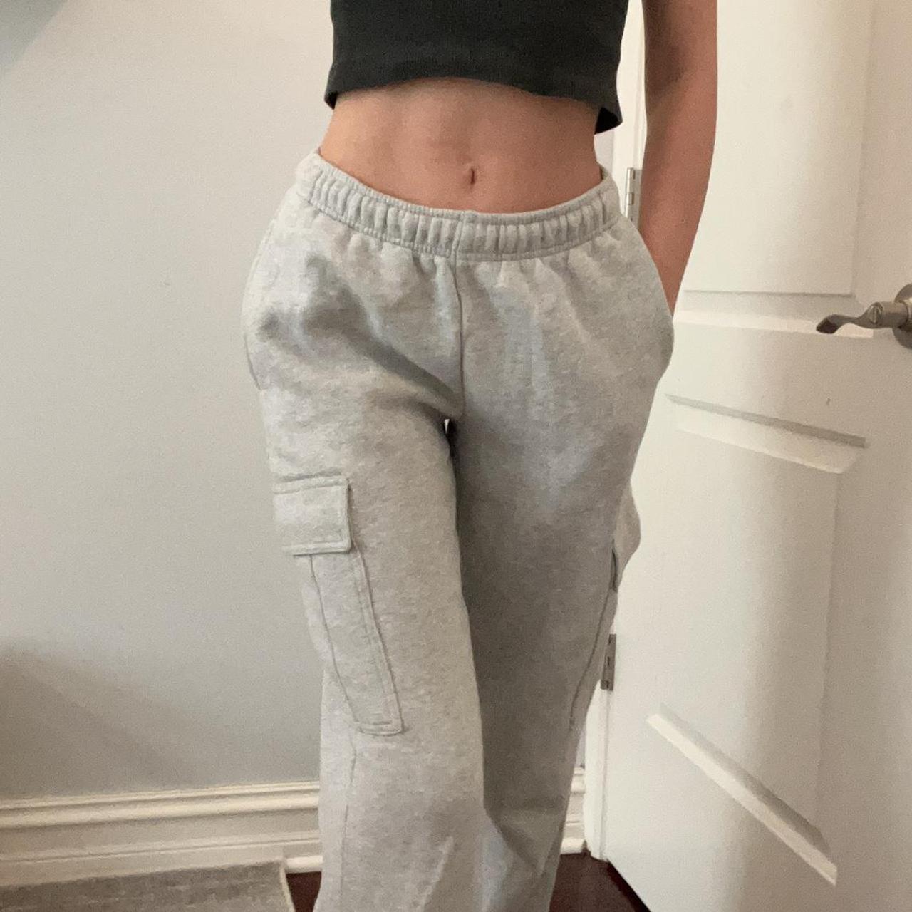 Aritzia Women's Grey Joggers-tracksuits | Depop