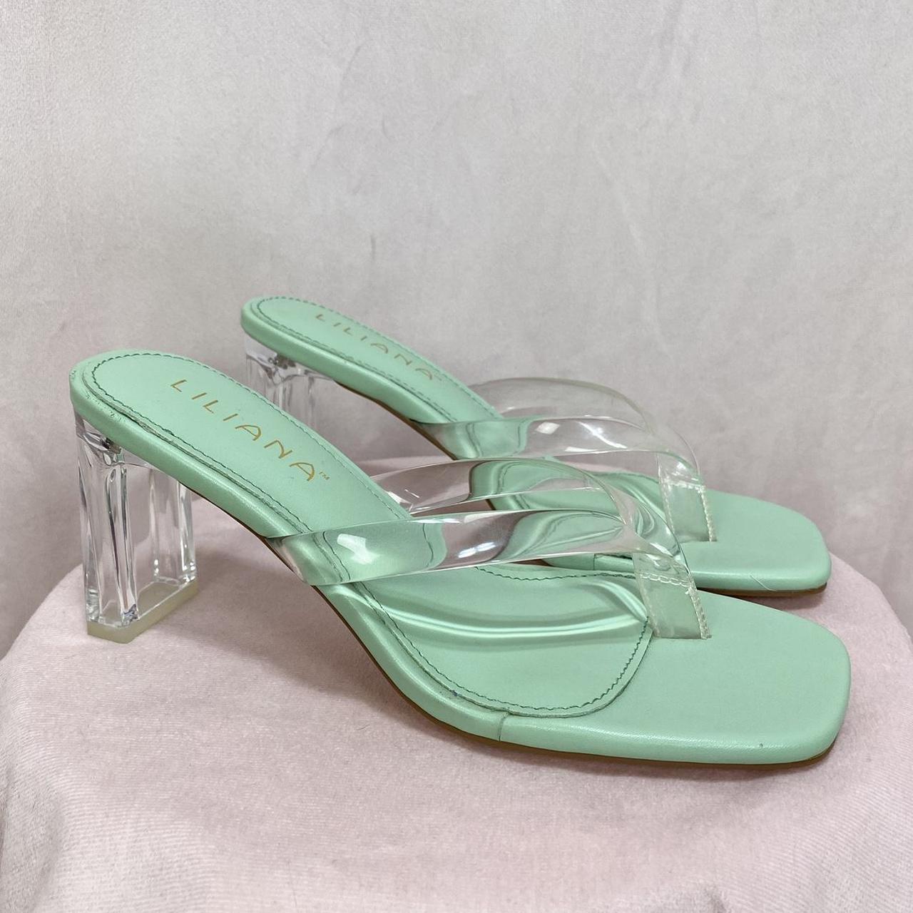 Liliana hot sale clear heels