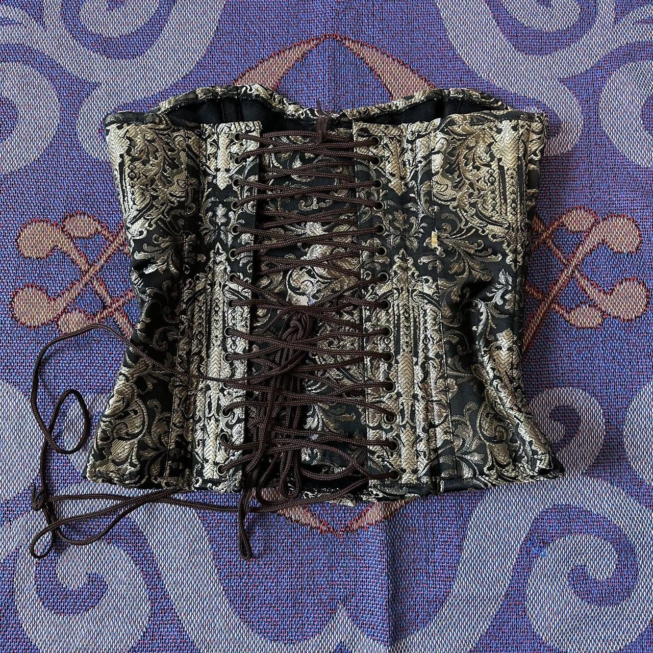 Women’s Burleska Corset Steam Punk Style Size... - Depop