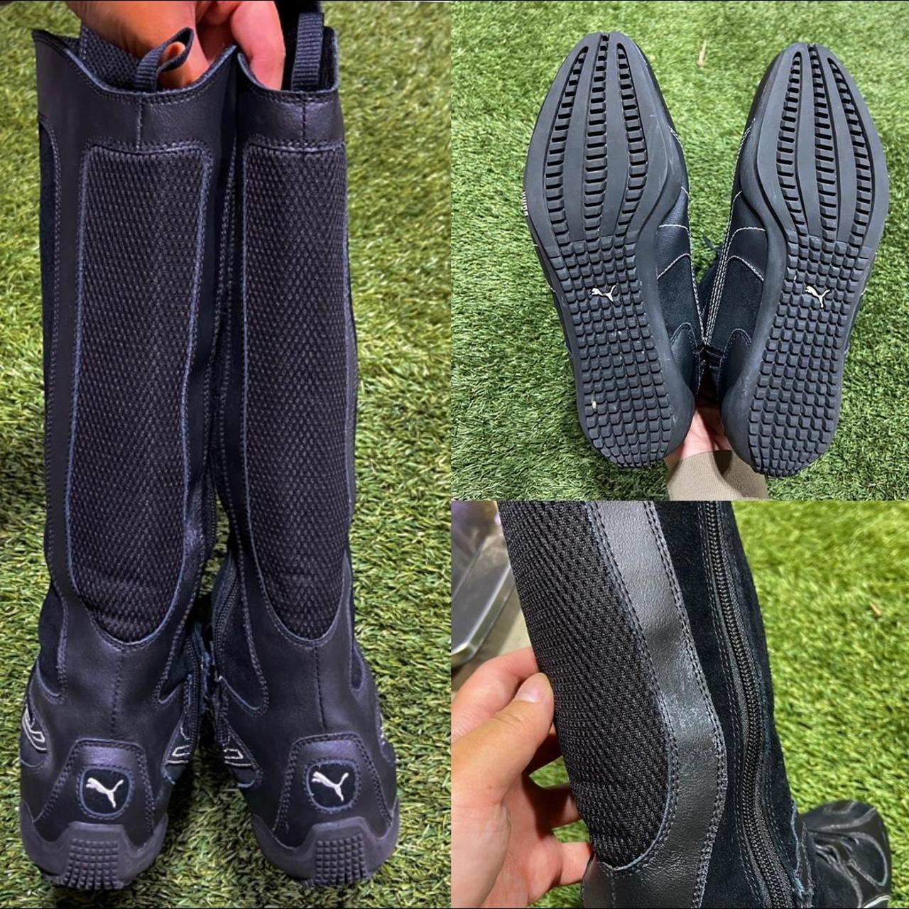 puma thigh high boots