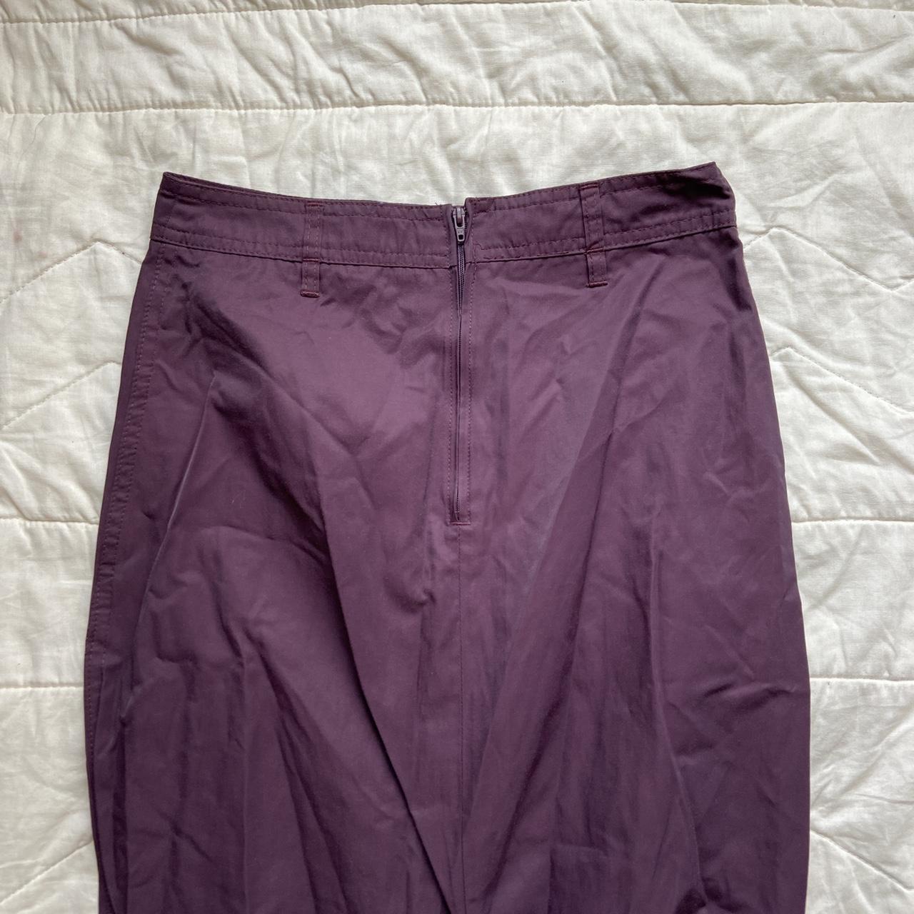 🖤Y2K Skirt🖤 Y2K 2000s Miss JNY purple parachute... - Depop