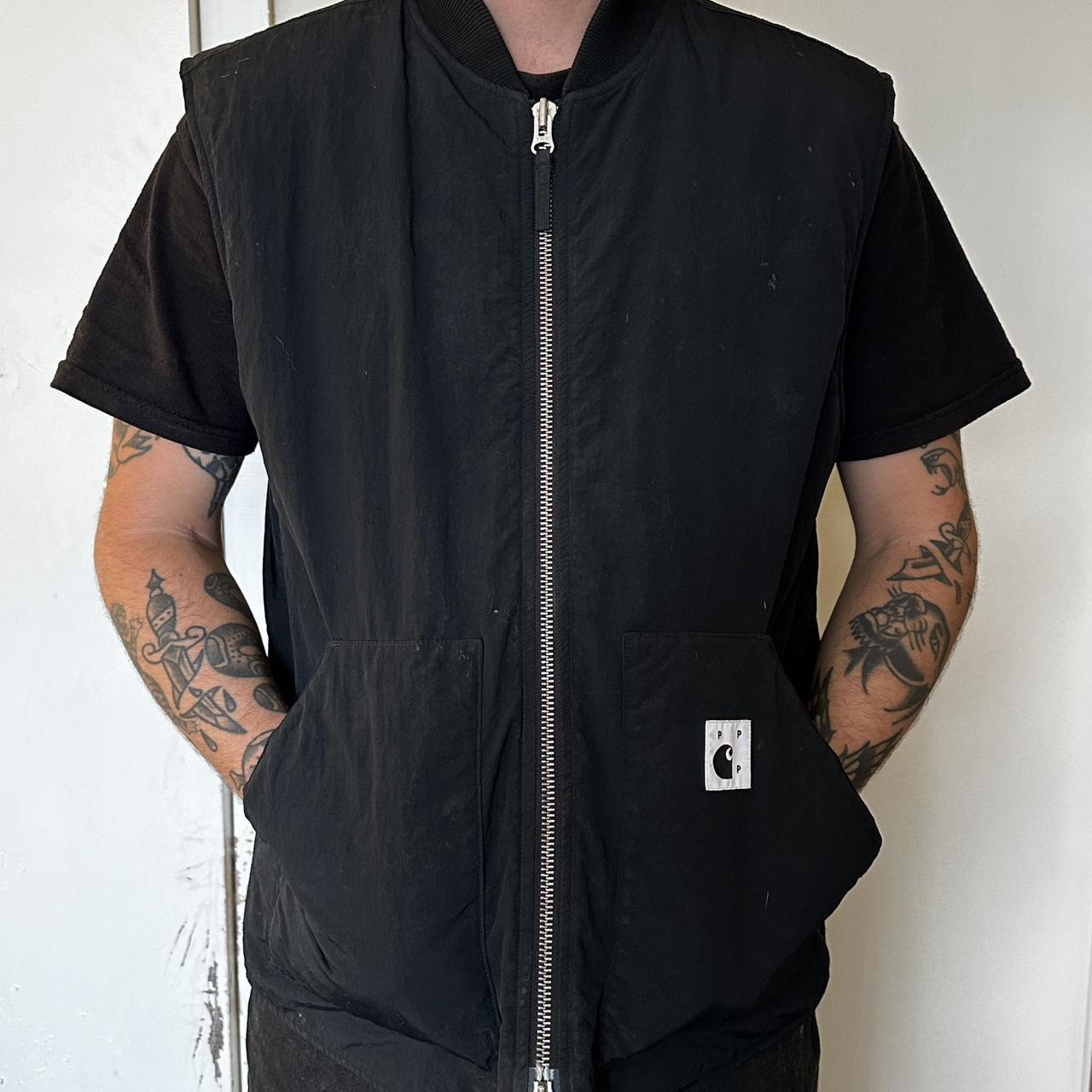 Men's Carhartt WIP X POP TRADING Vest Mens XLarge | Depop