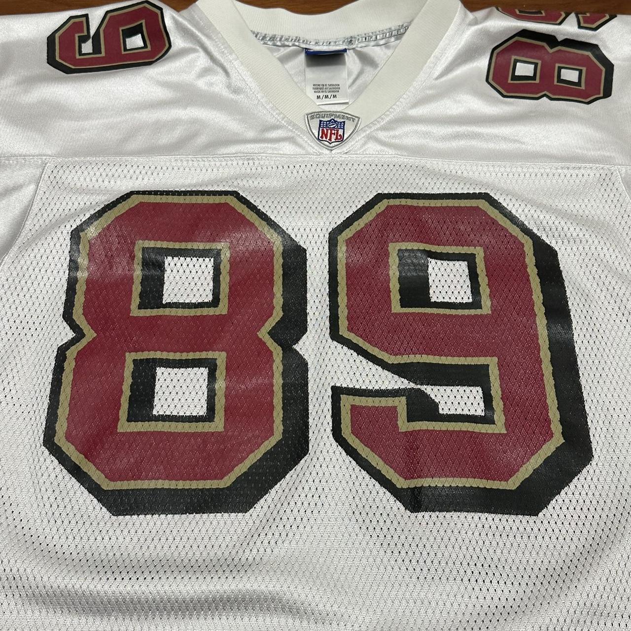 San Francisco 49ers Tai Streets #89 On Field Reebok Jersey Medium