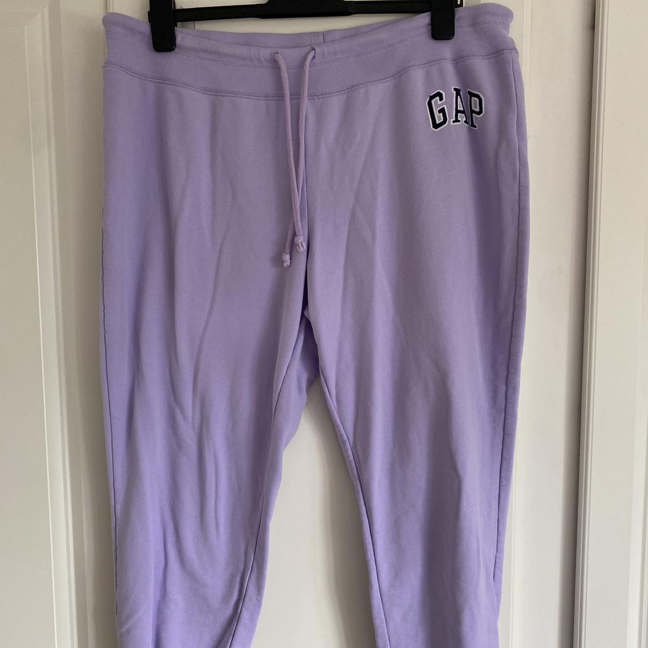 Lilac GAP tracksuit bottoms So comfy and have. Depop