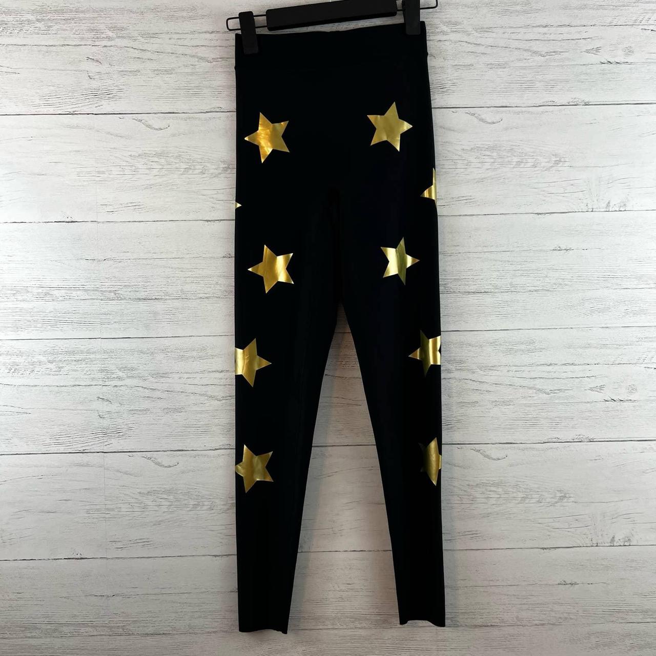 Gold star leggings sale