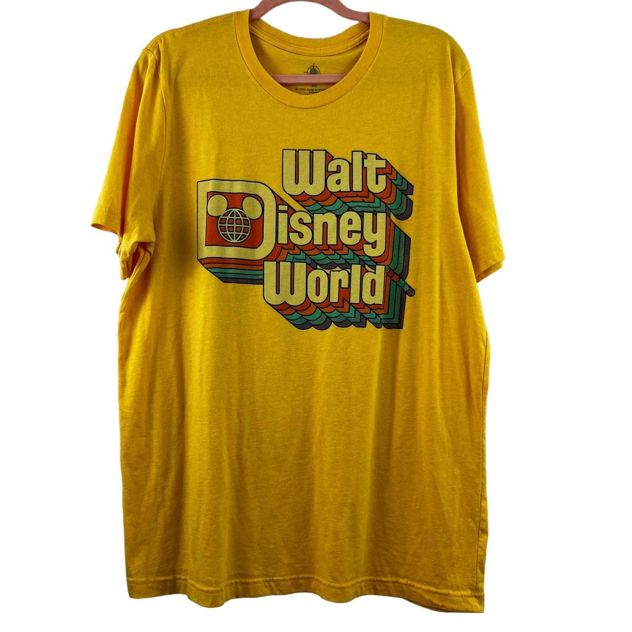 walt disney world yellow t shirt