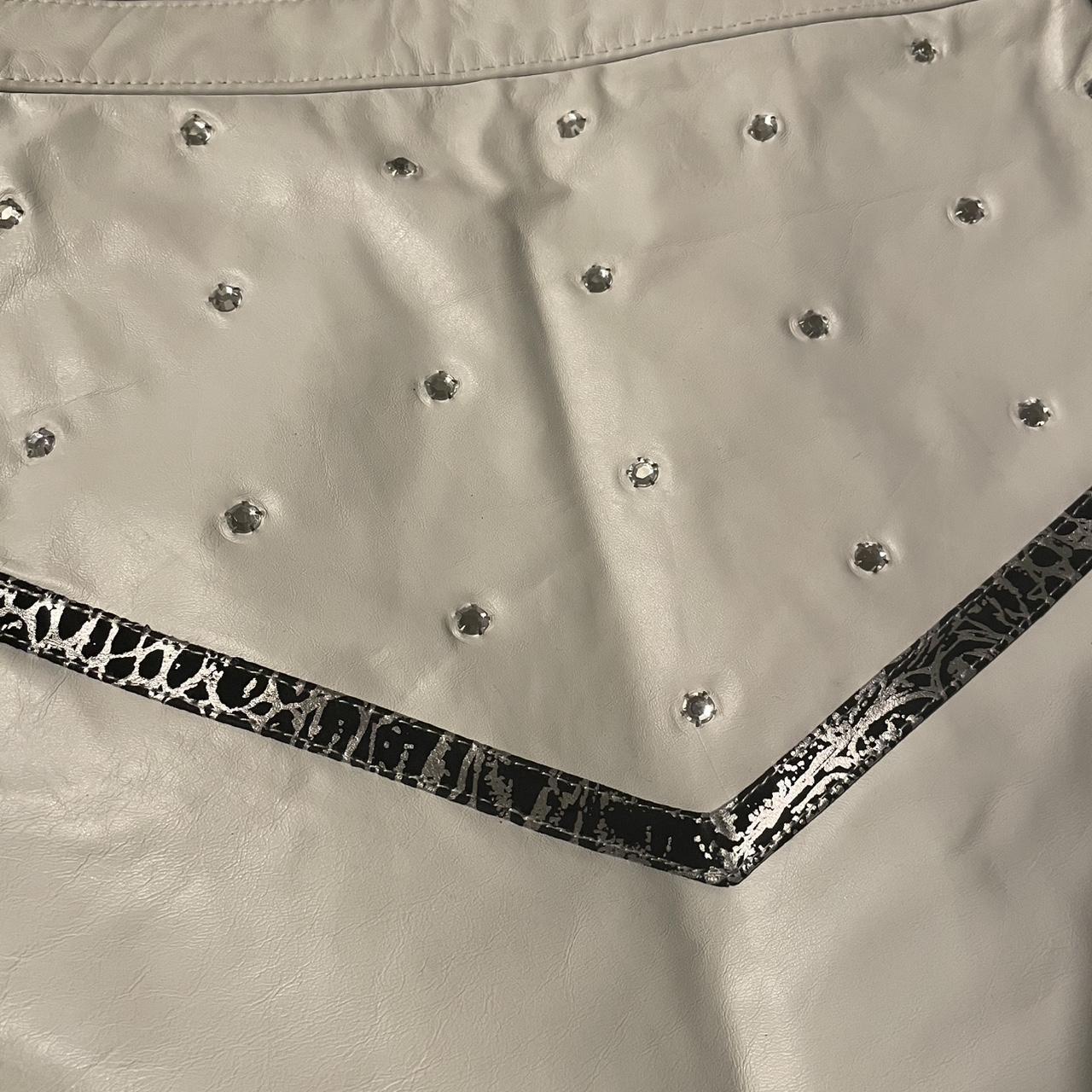 Vintage Women's Party Skirt - White/Cream - 8 – W… - image 3