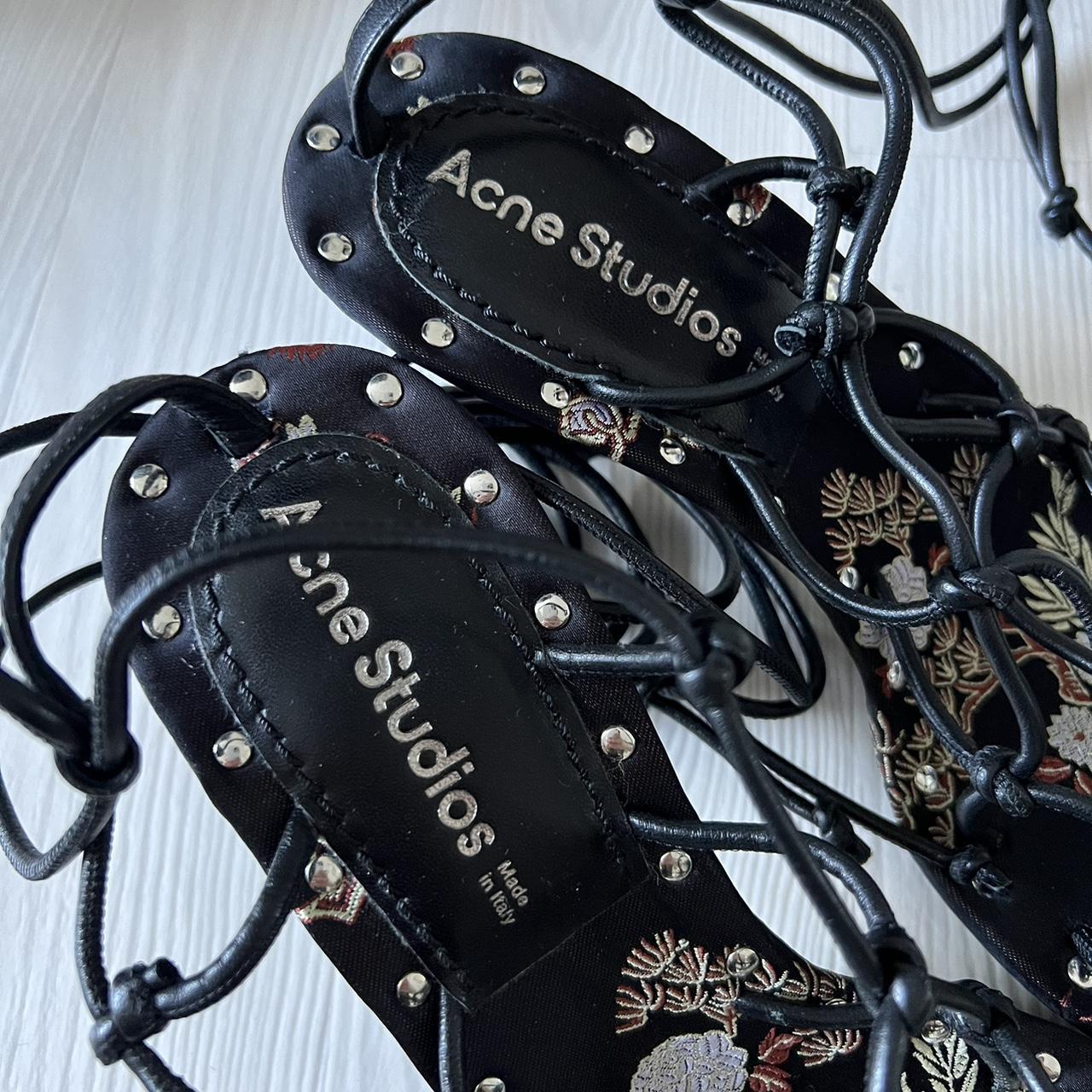 ACNE STUDIOS sandals Bratz cyber punk grunge goth | Depop