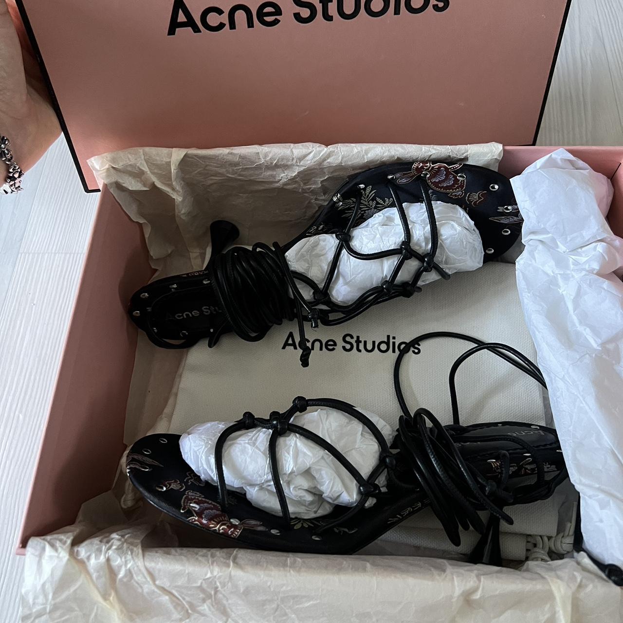 ACNE STUDIOS sandals Bratz cyber punk grunge goth | Depop
