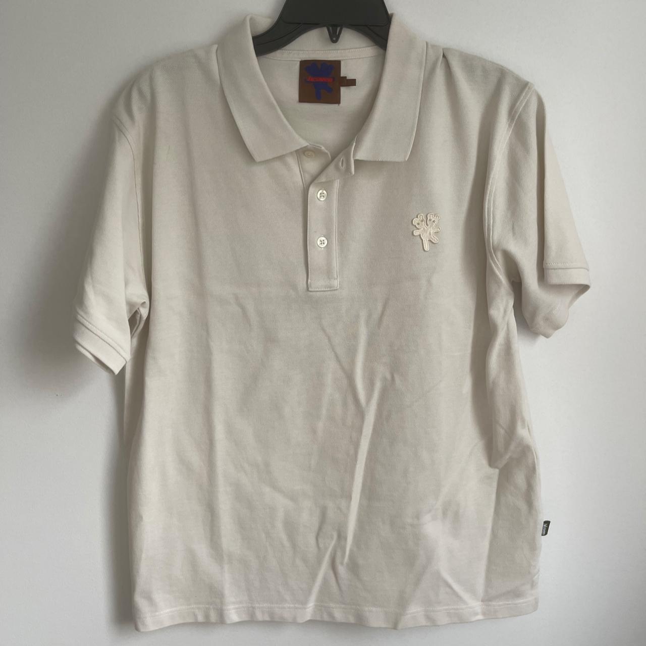 Heaven by Marc Jacobs polo in off white, never worn - Depop