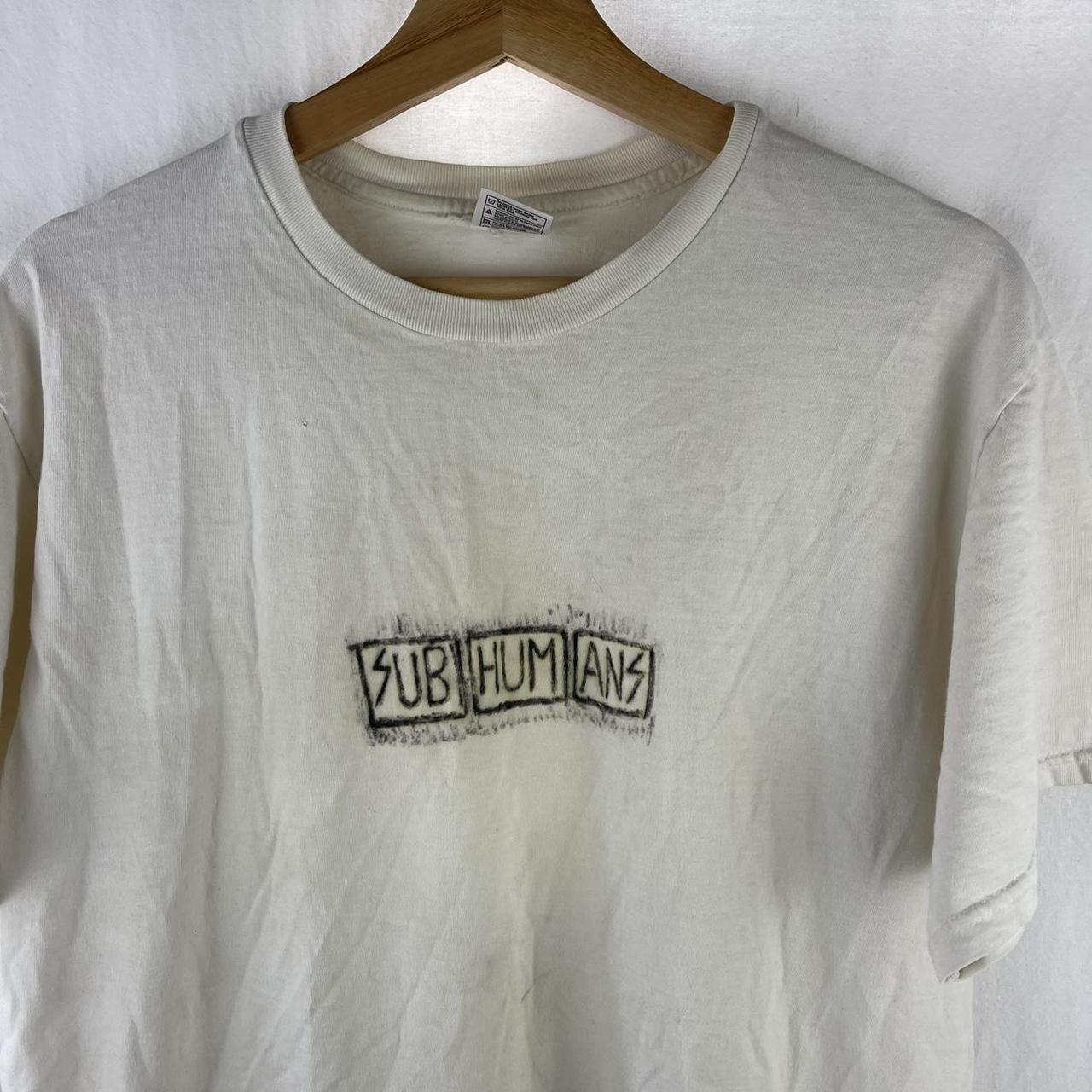 Hanes xtemp gray short sleeve grunge stained t - Depop