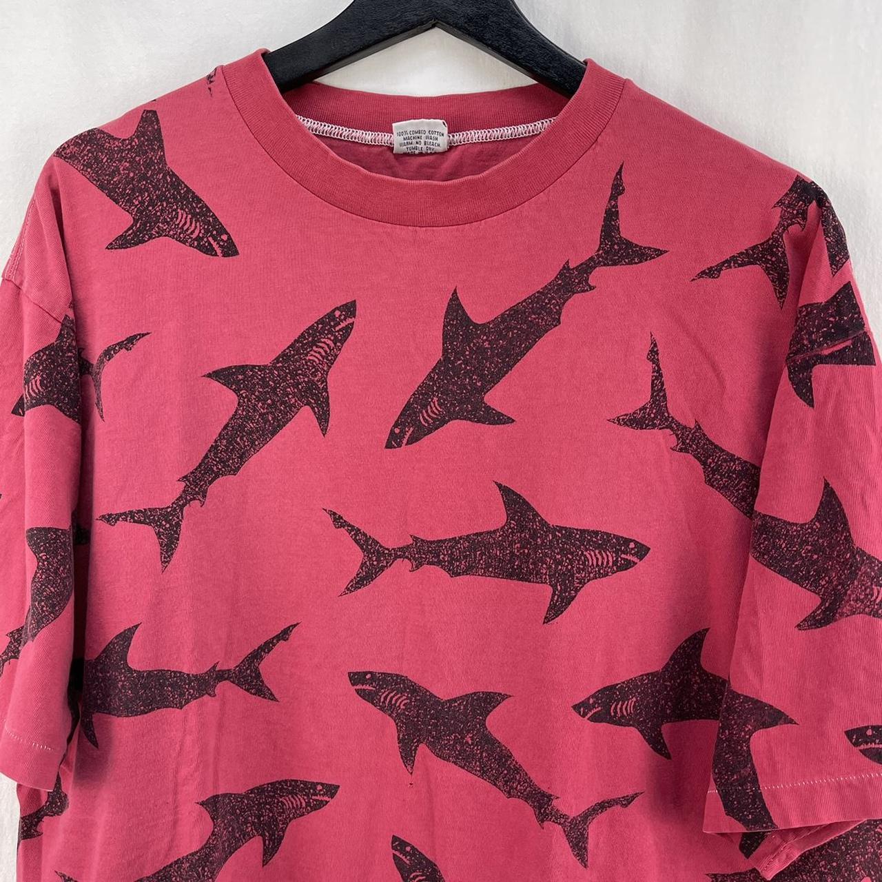 Crazy Shirts Men's Black and Red Tshirt Depop