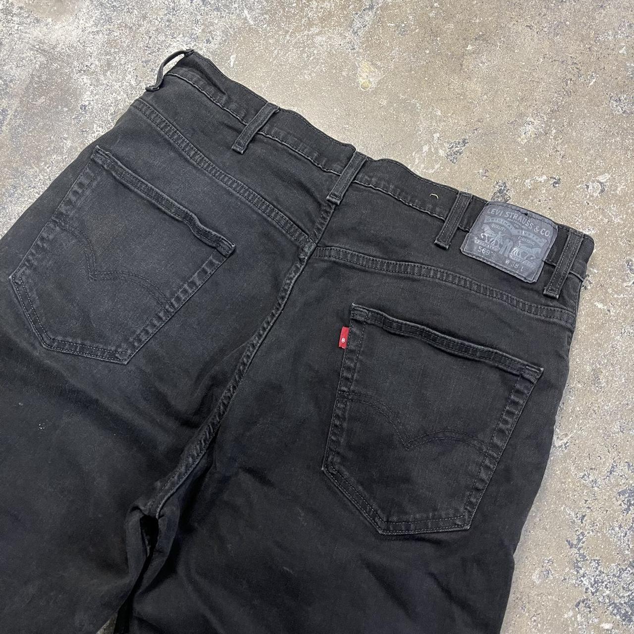 Levis 569 shorts clearance black