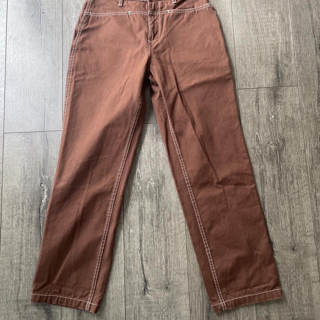 Brown golf-wang-pants - Depop