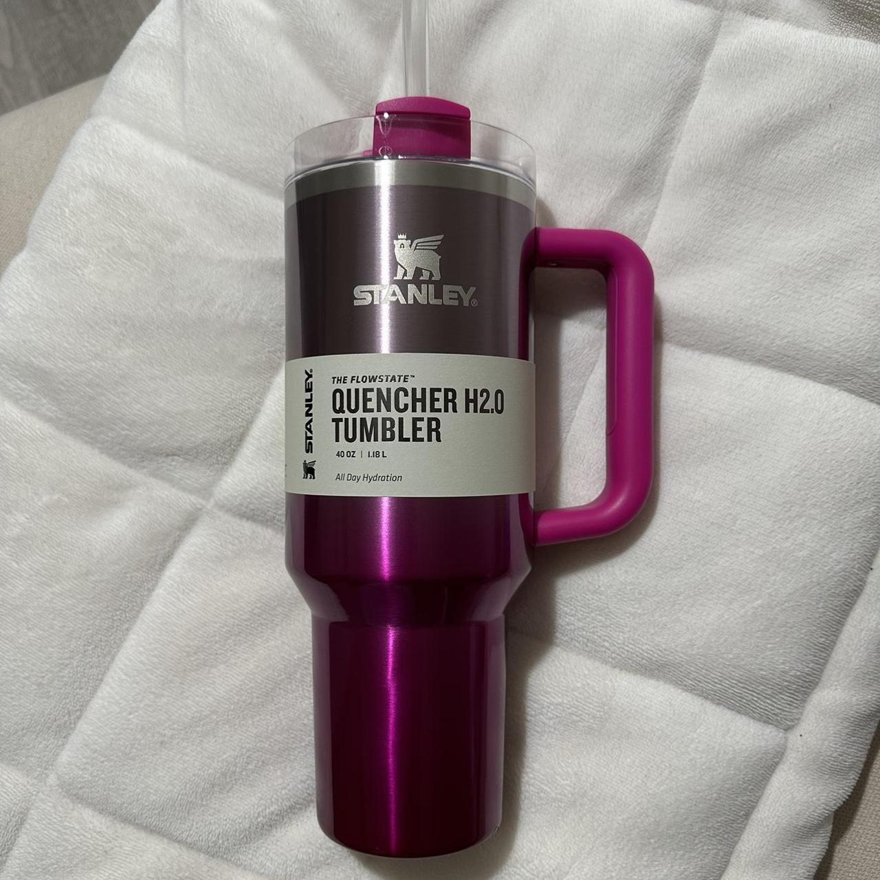 Light purple 30 oz Stanley tumbler cup. Was used - Depop