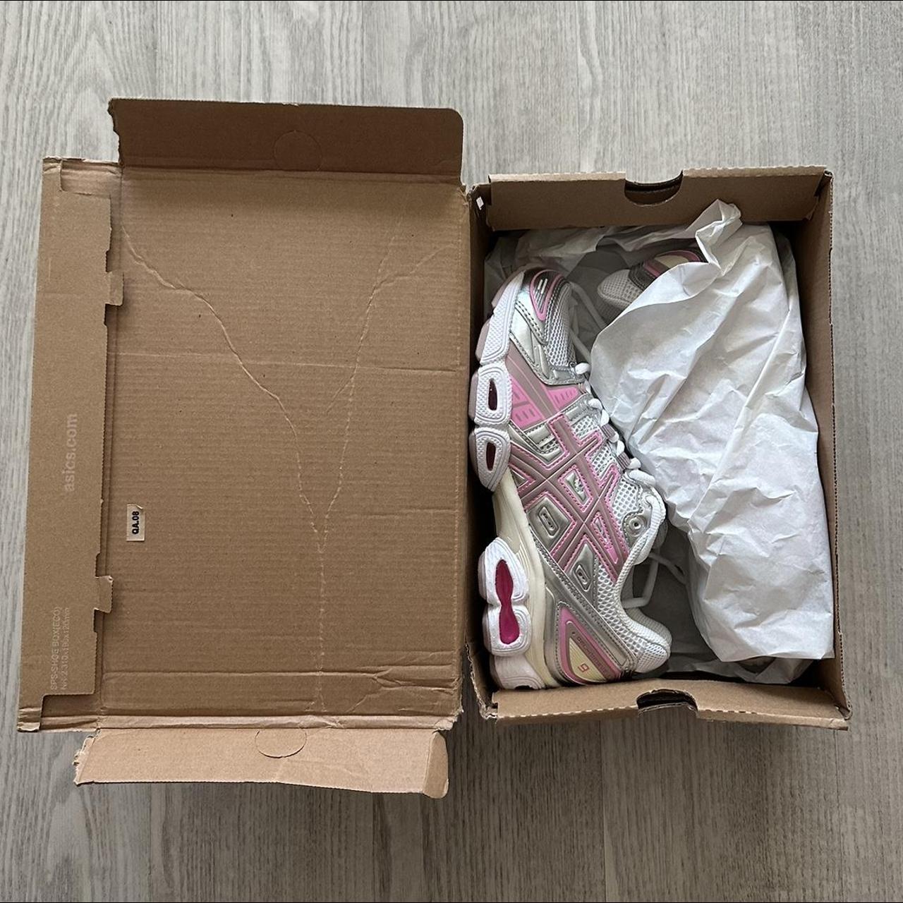 ASICS Gel-Nimbus 9 Candy Floss (Pink and... - Depop