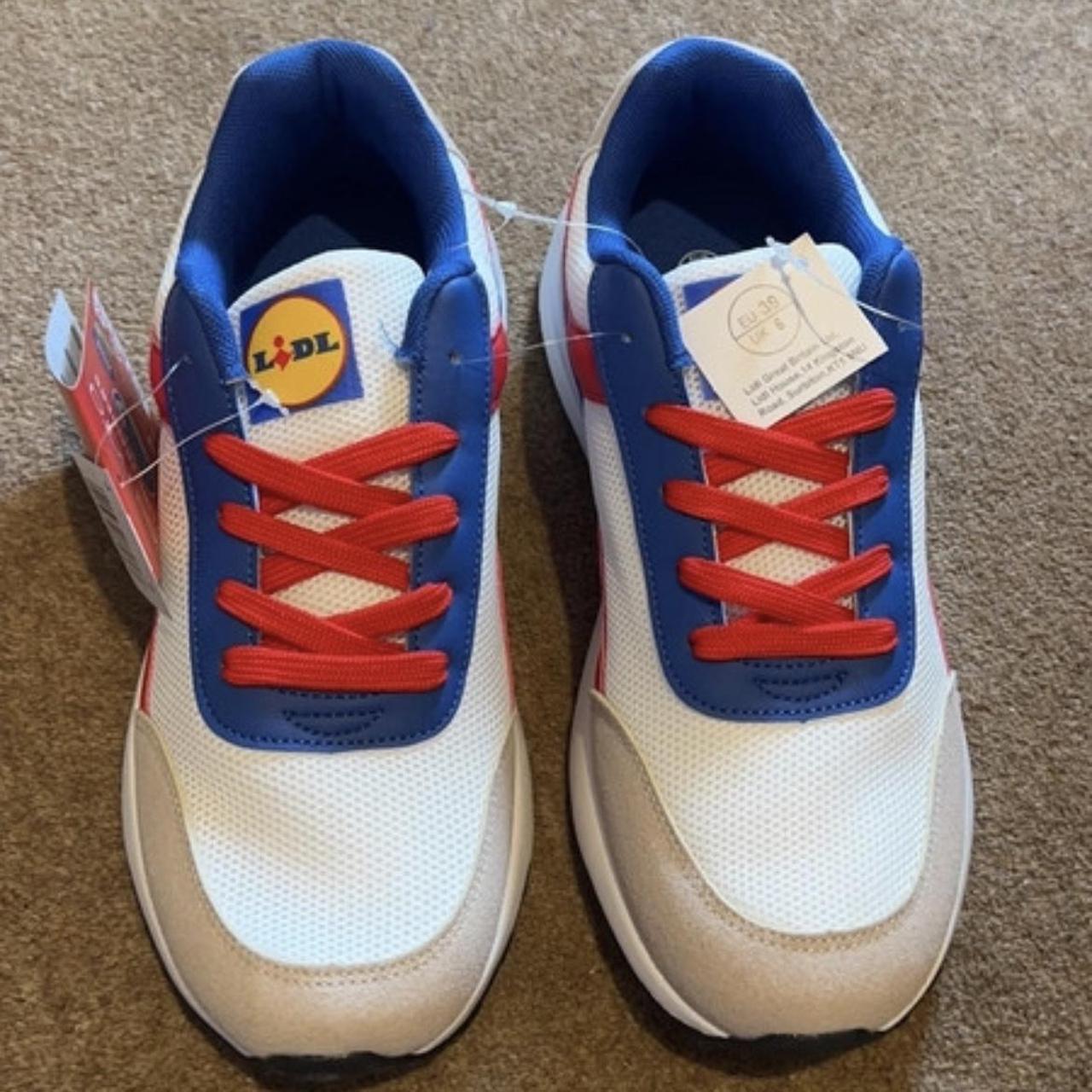 Size 6 Lidl trainers and socks. Never worn with - Depop