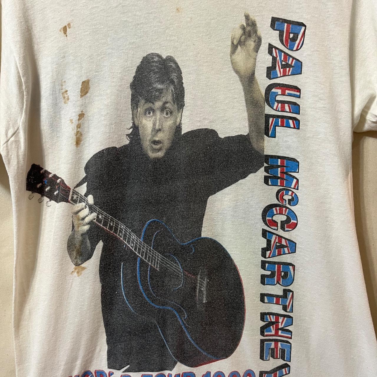 Paul McCartney フェード 神サイズヴィンテージTシャツ Paul McCartney フェード 神サイズヴィンテージTシャツ
