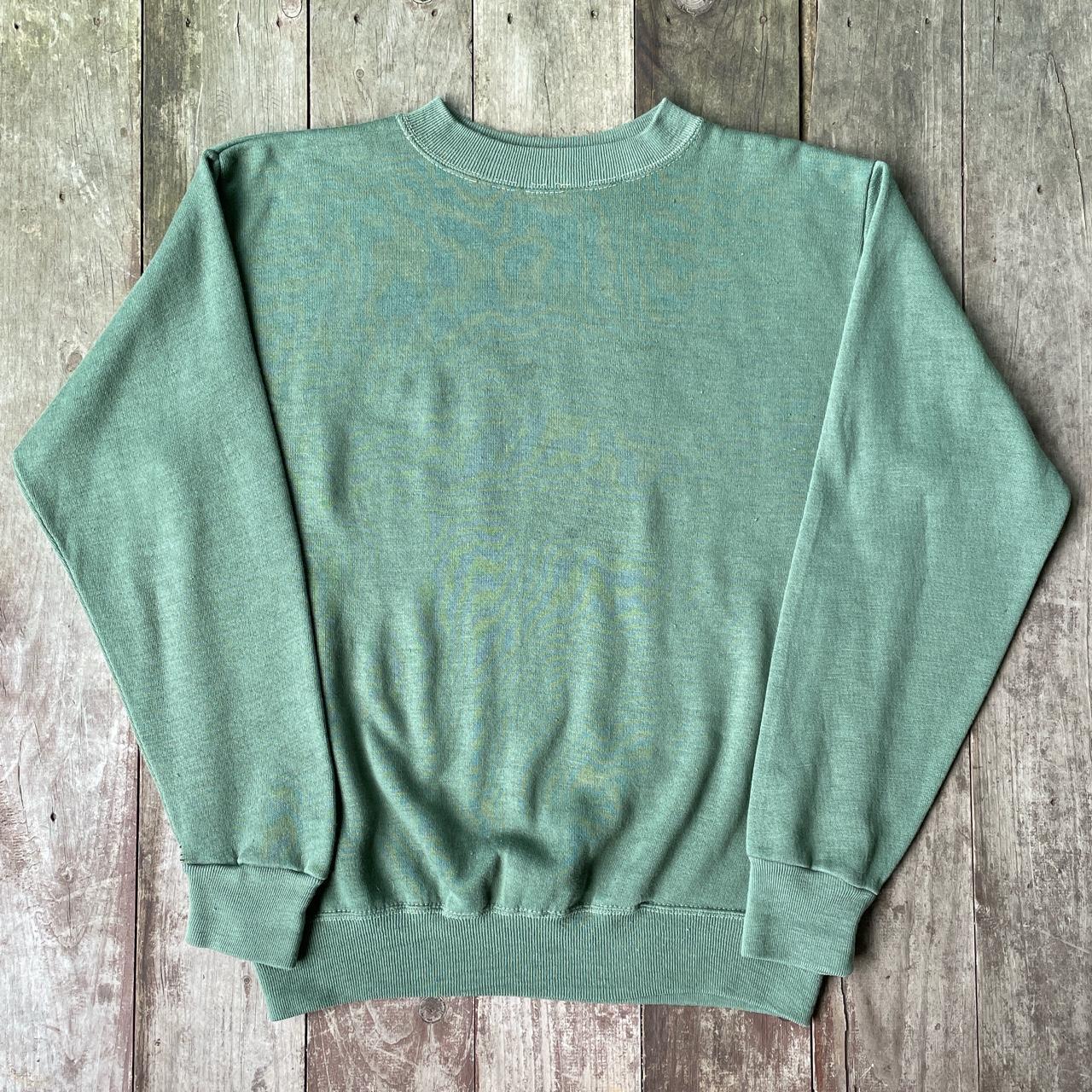 Faded discount green sweatshirt