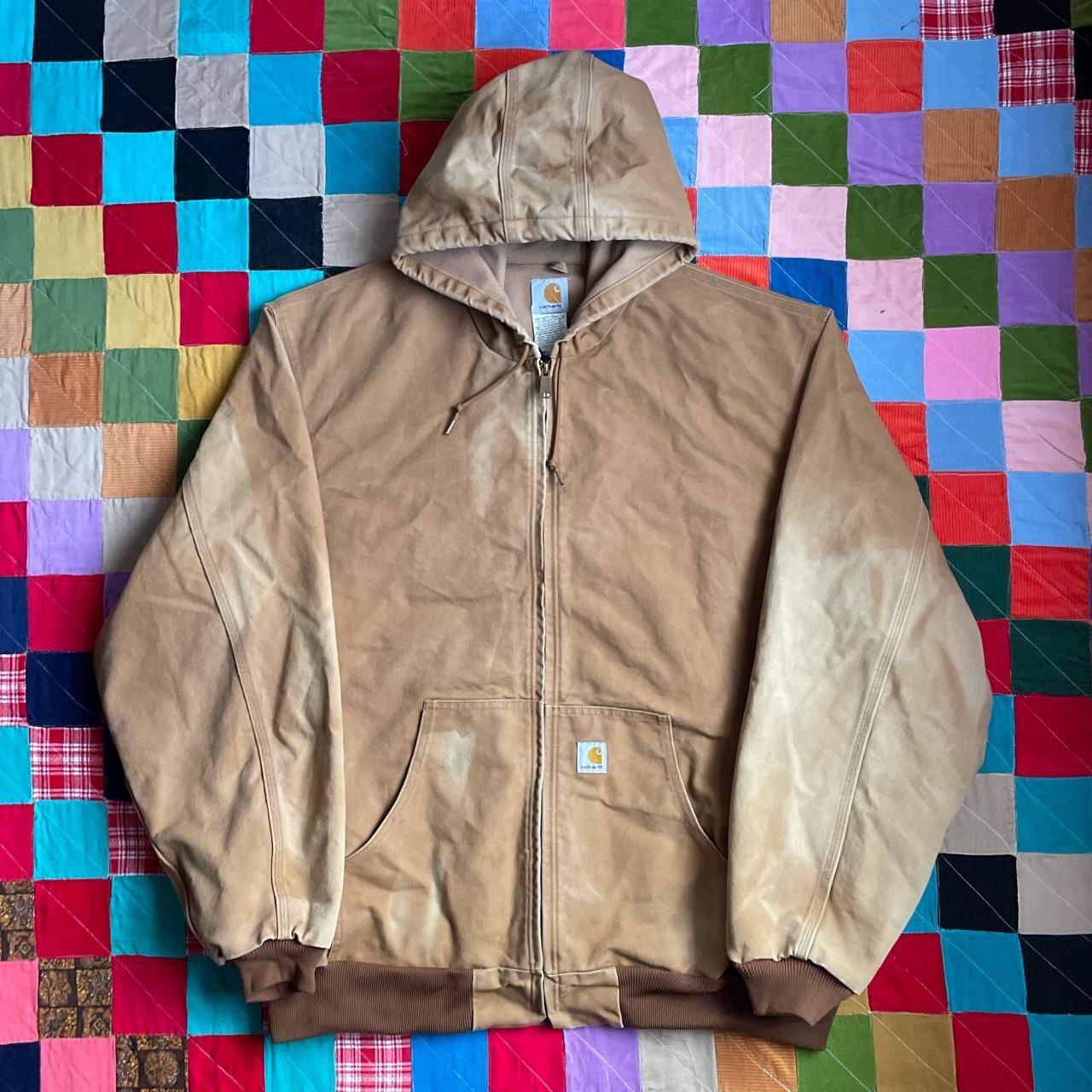 Light tan outlet carhartt jacket