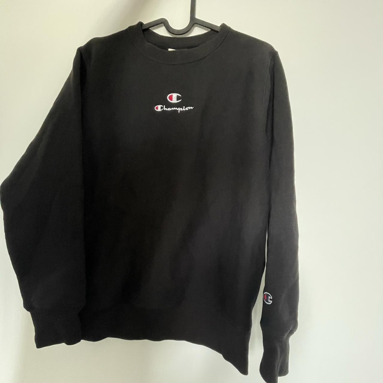 Champion black sweater outlet womens