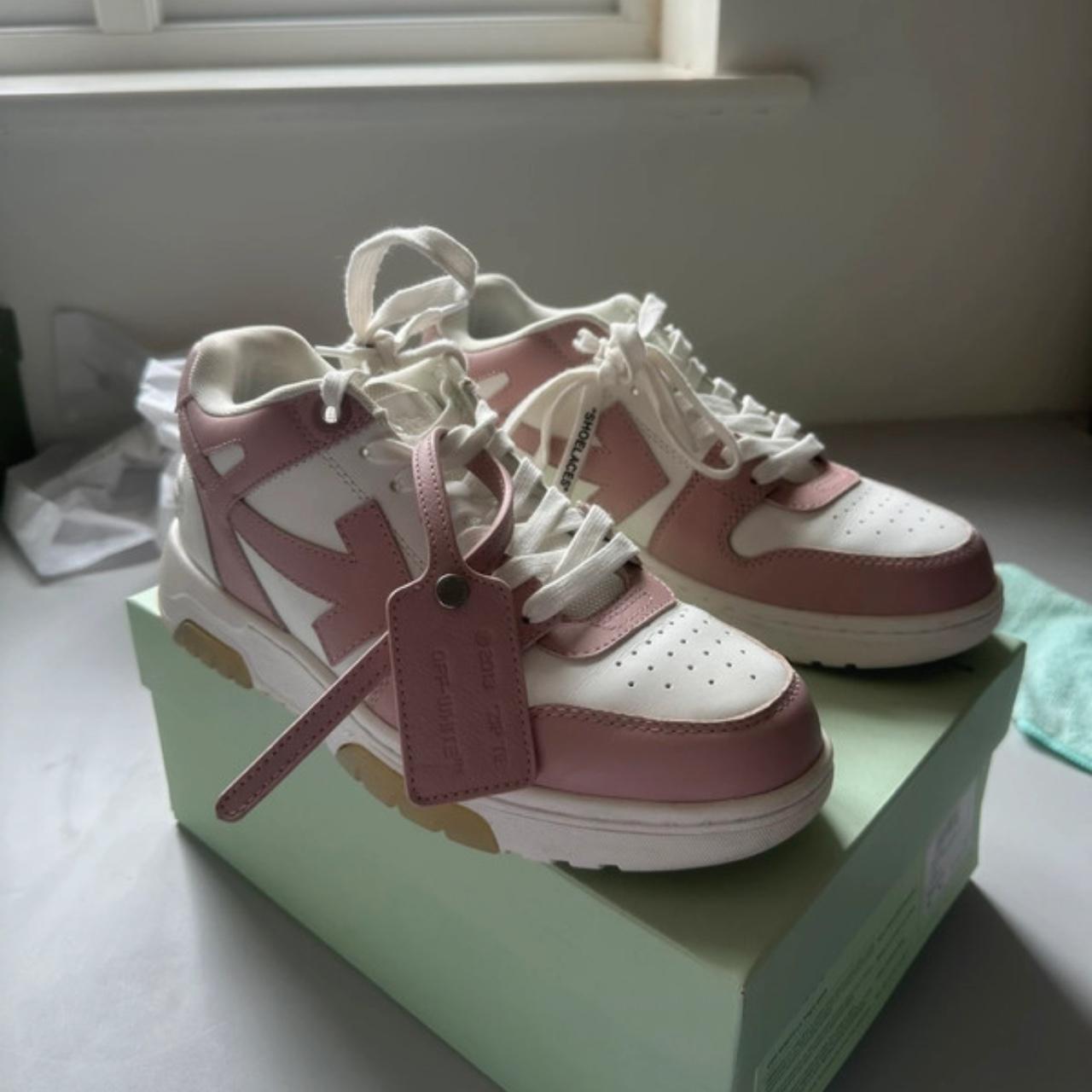 Off White Out of office low top sneakers Worn a. Depop