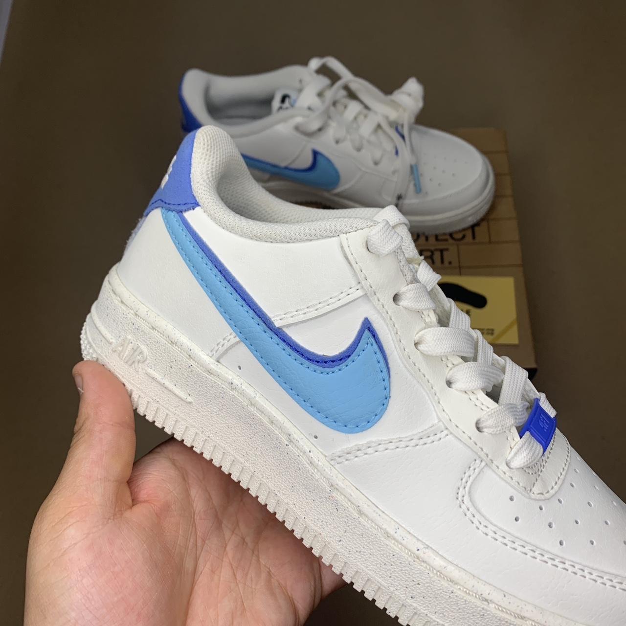 double nike check air force 1